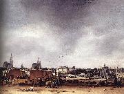 View of Delft after Egbert van der Poel
